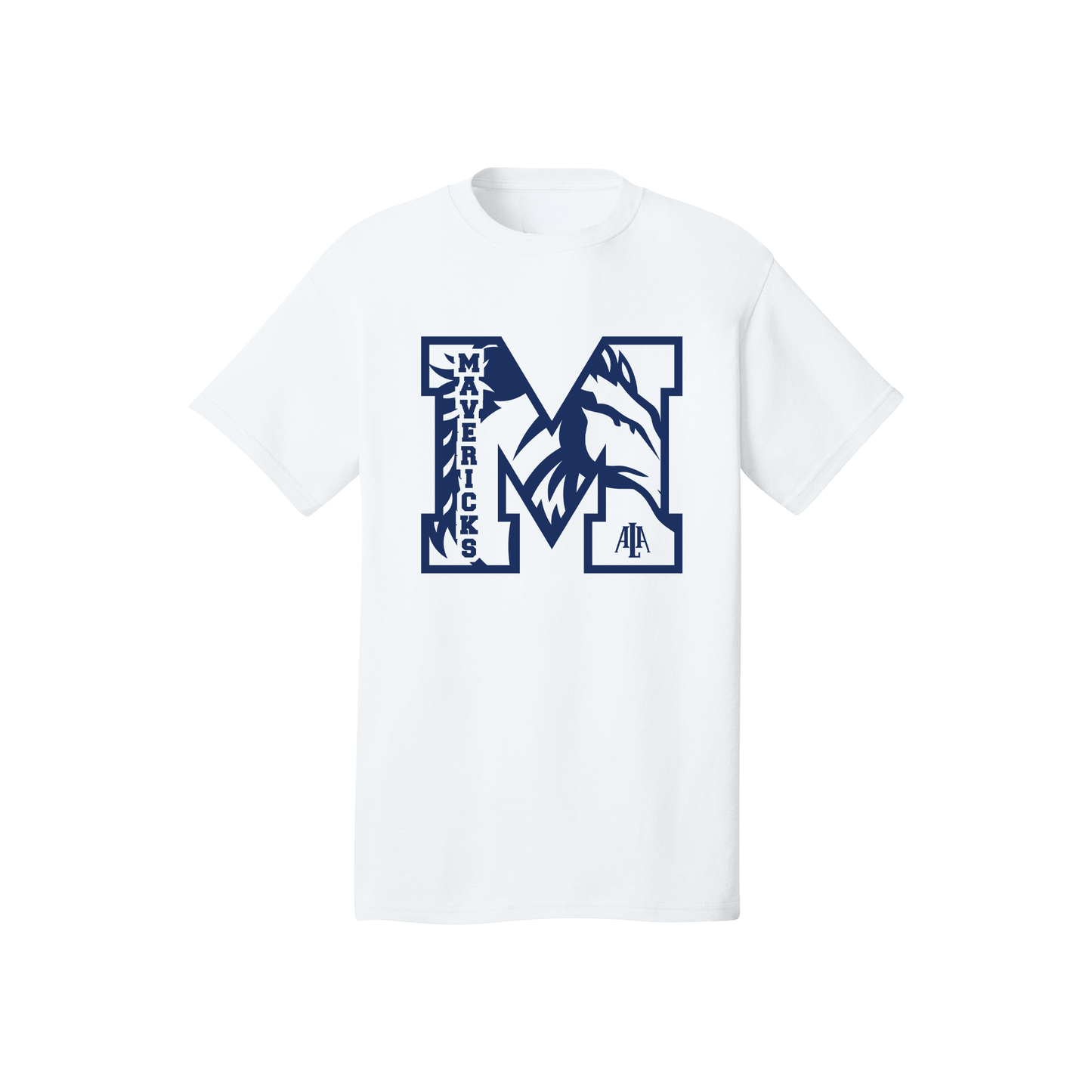 Adult ALA Mavericks Letter Tee