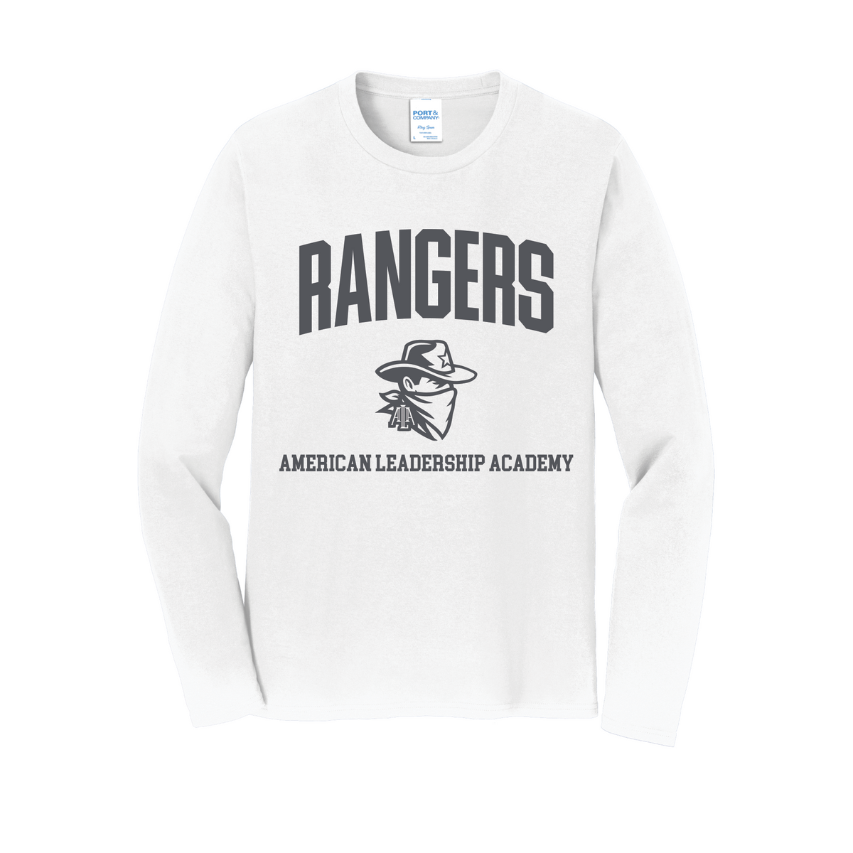 Adult ALA Rangers Essential Mascot Long Sleeve Tee