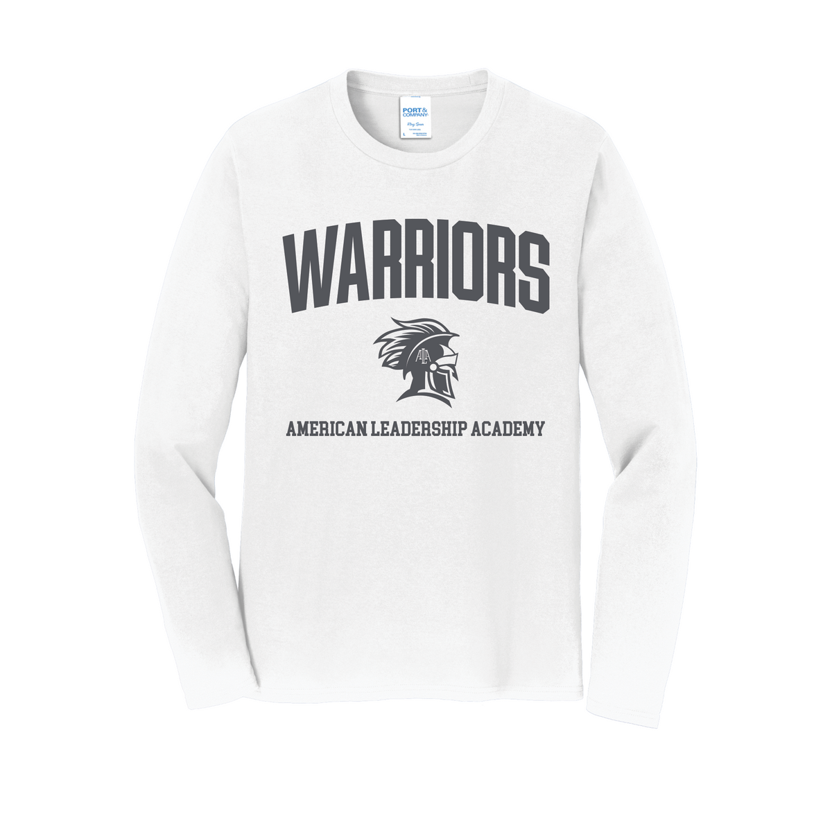 Adult ALA Warriors Essential Mascot Long Sleeve Tee