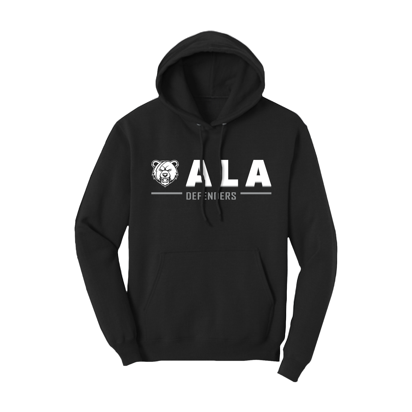 Adult Defenders Bold Pull Over Hoodie