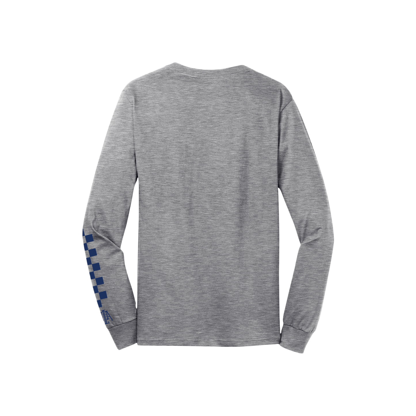 Adult Patriots Long Sleeve Checkered Tee