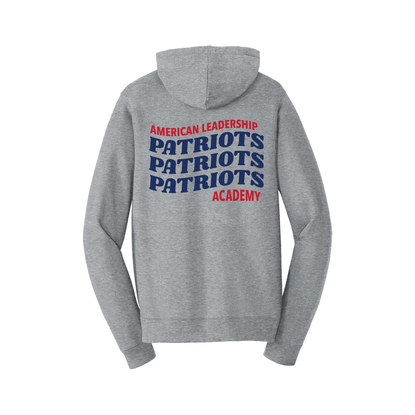 Adult Patriots Wavy Full Zip Hoodie
