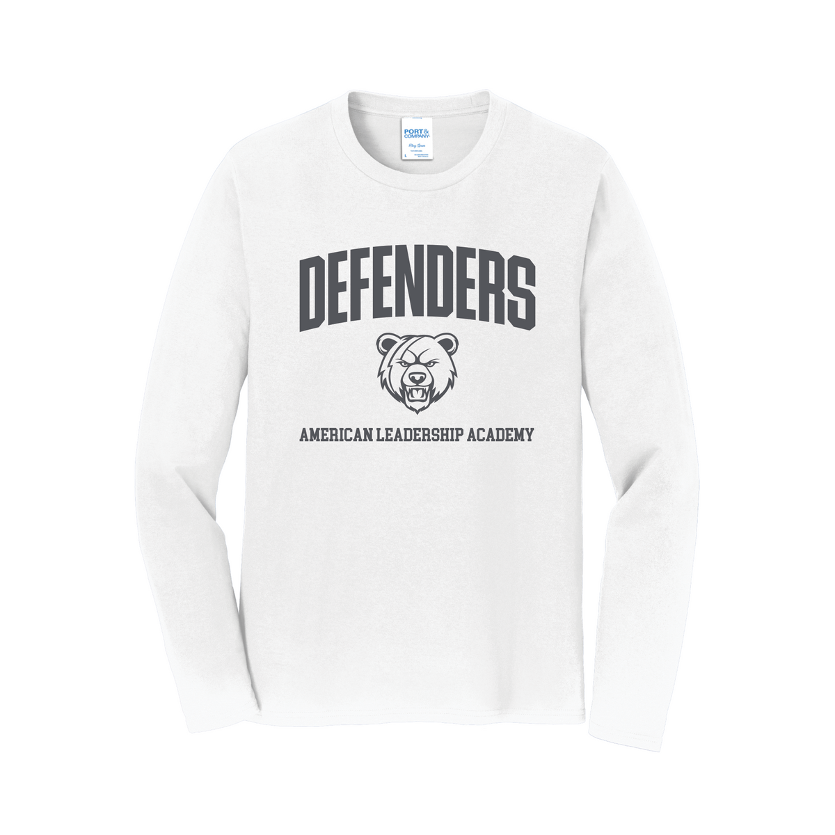 Adult ALA Defenders Essential Mascot Long Sleeve Tee