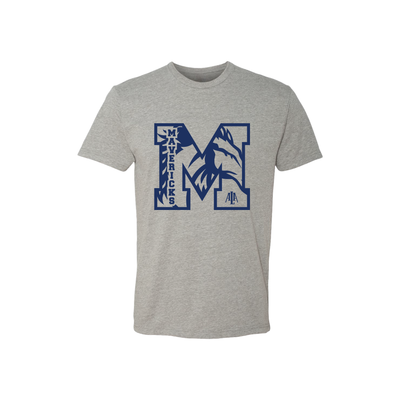 Adult ALA Mavericks Letter Tee