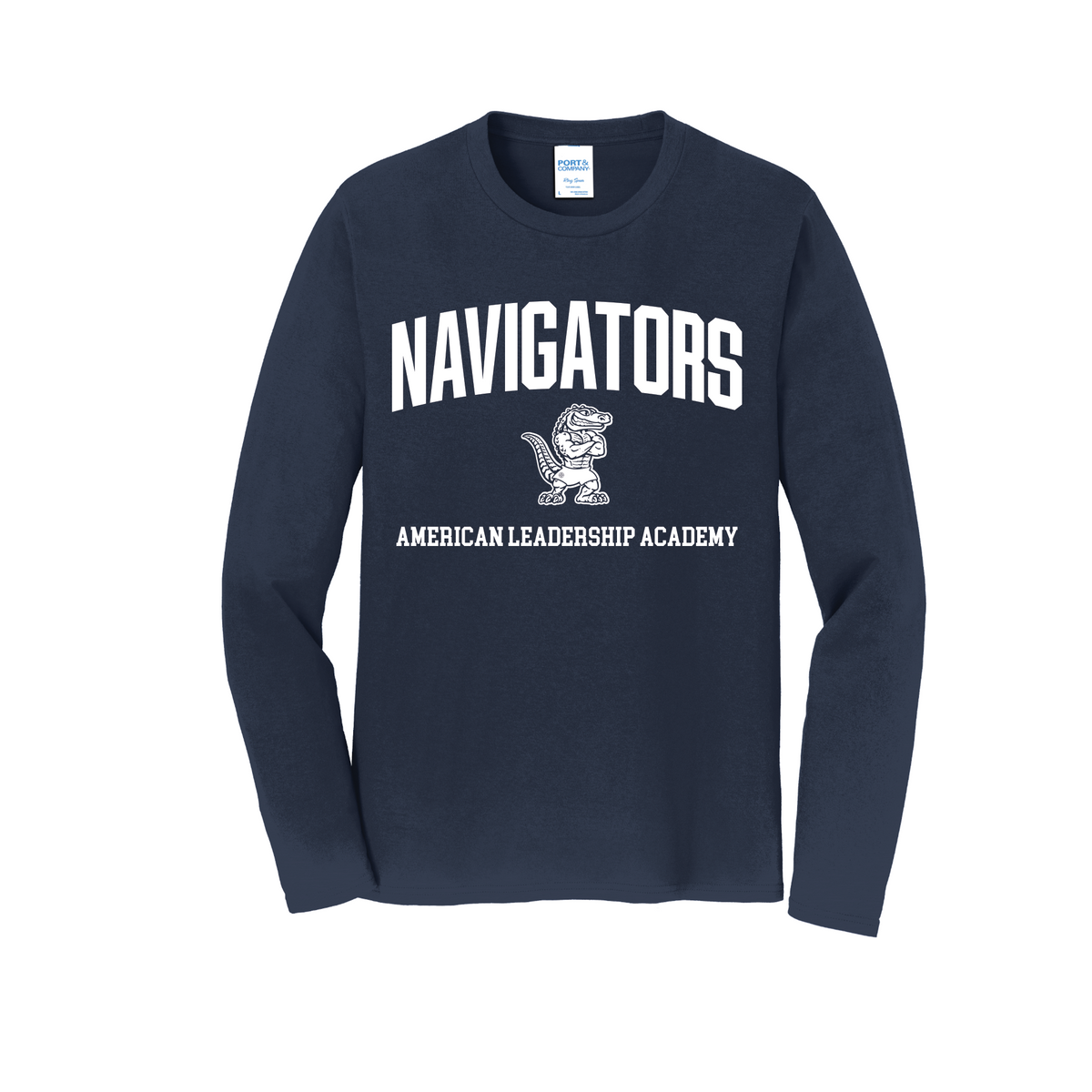 Youth ALA Navigators Essential Mascot Long Sleeve Tee