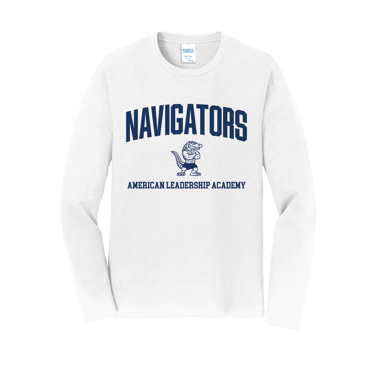 Youth ALA Navigators Essential Mascot Long Sleeve Tee