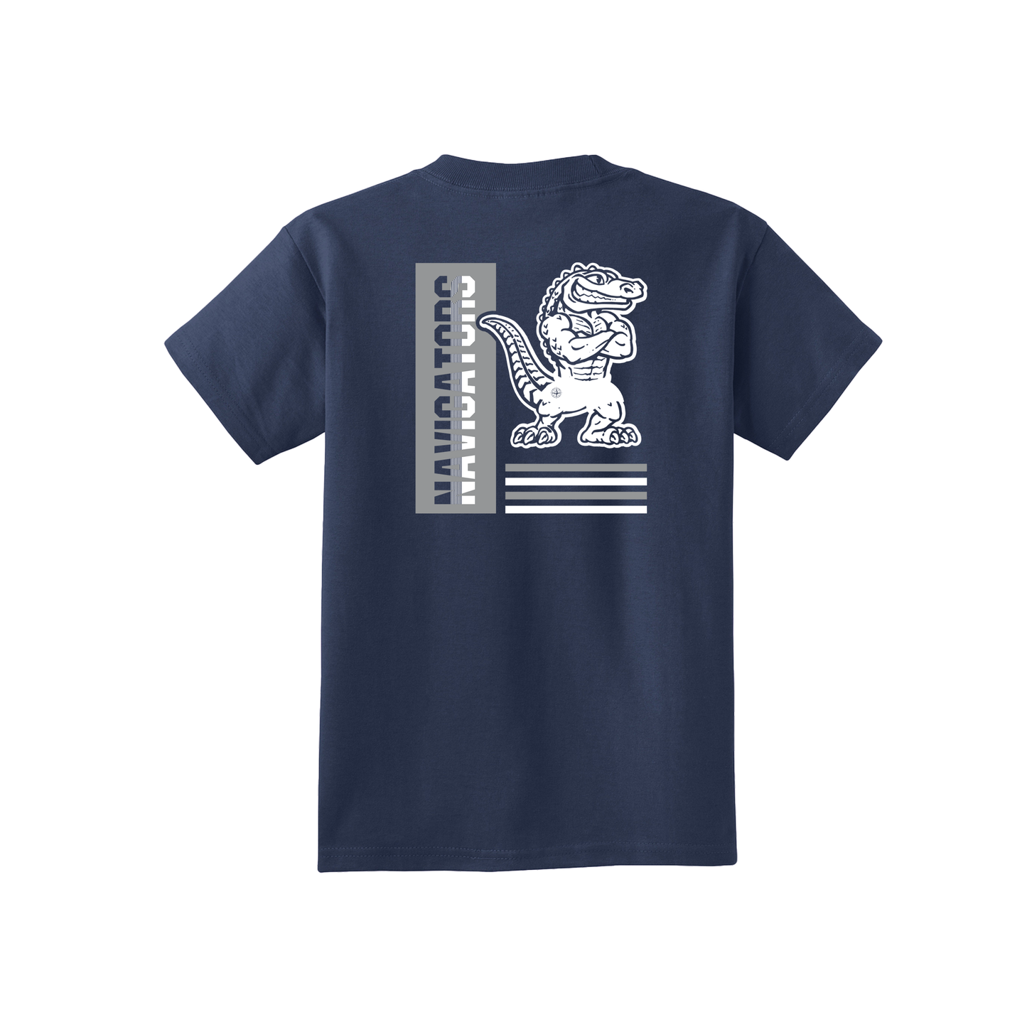 Youth Navigators Column Stripe Tee