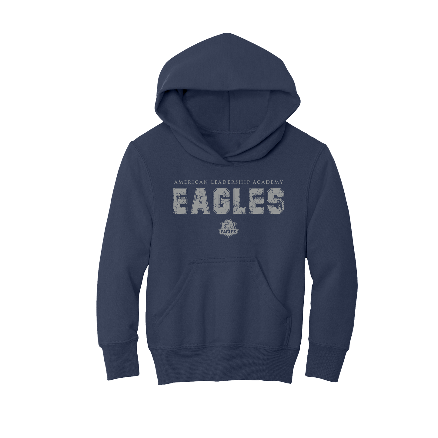 Youth Eagles Rustic Collegiate Hoodie