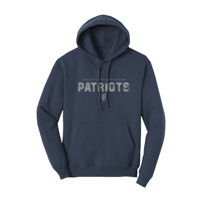 Adult Patriots Rustic Collegiate Hoodie