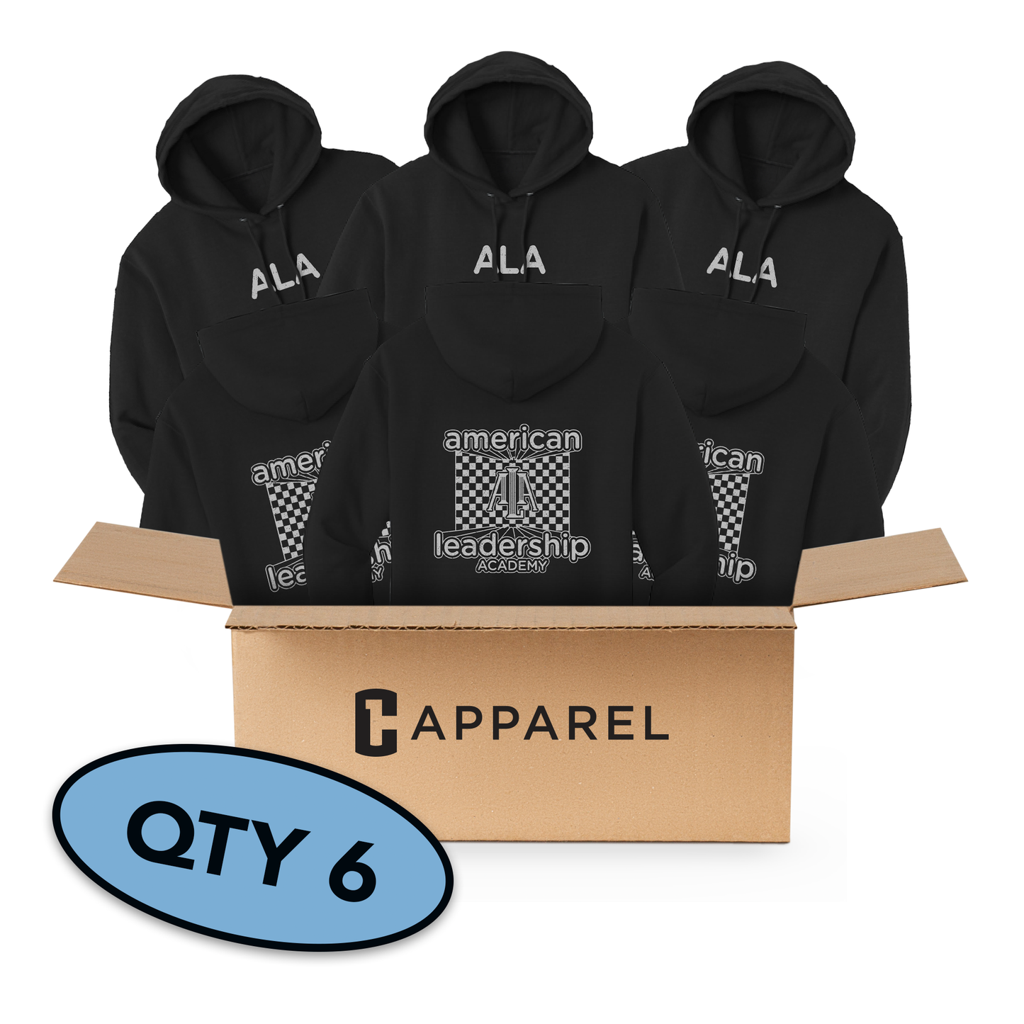 BULK-Youth ALA Retro Pull Over Hoodie