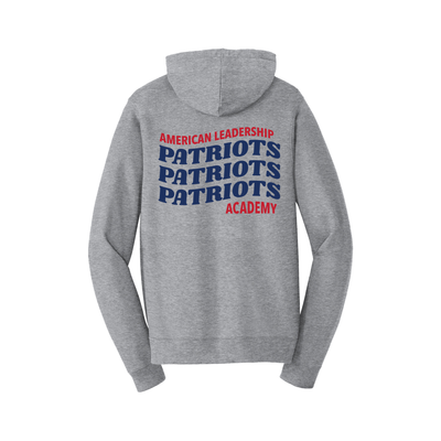 Adult Patriots Wavy Full Zip Hoodie