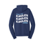 Adult BCS Eagles Wavy Full Zip Hoodie