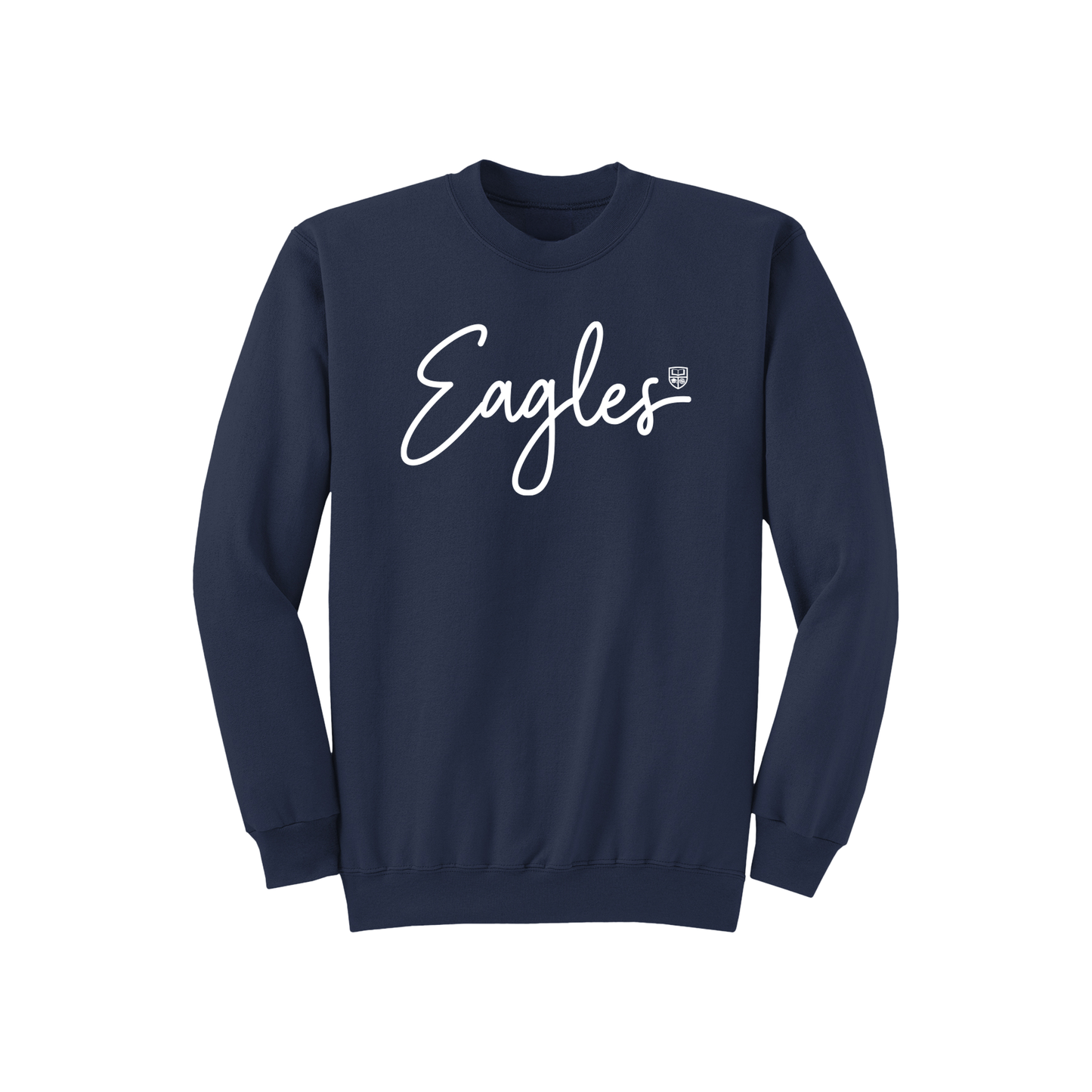 Adult BCS Script Crewneck Sweatshirt