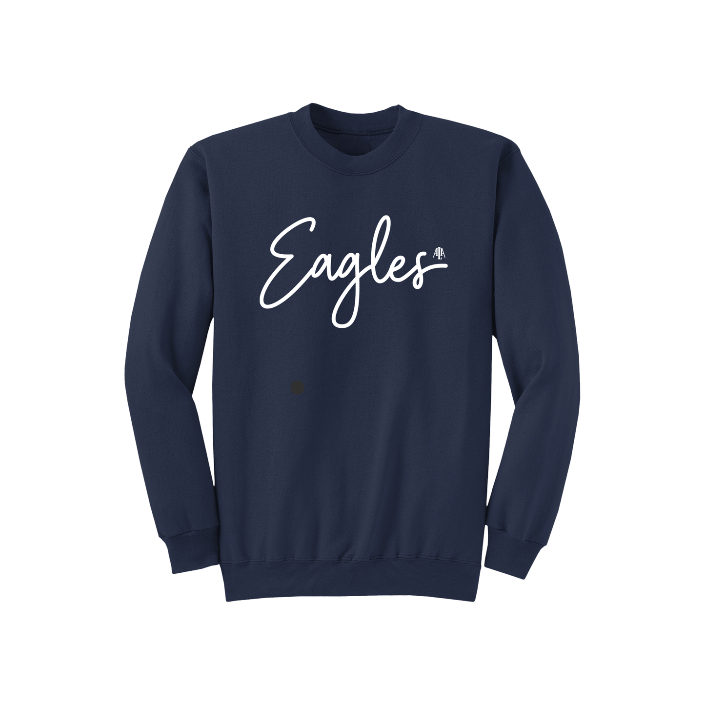 Adult Eagles Script Crewneck