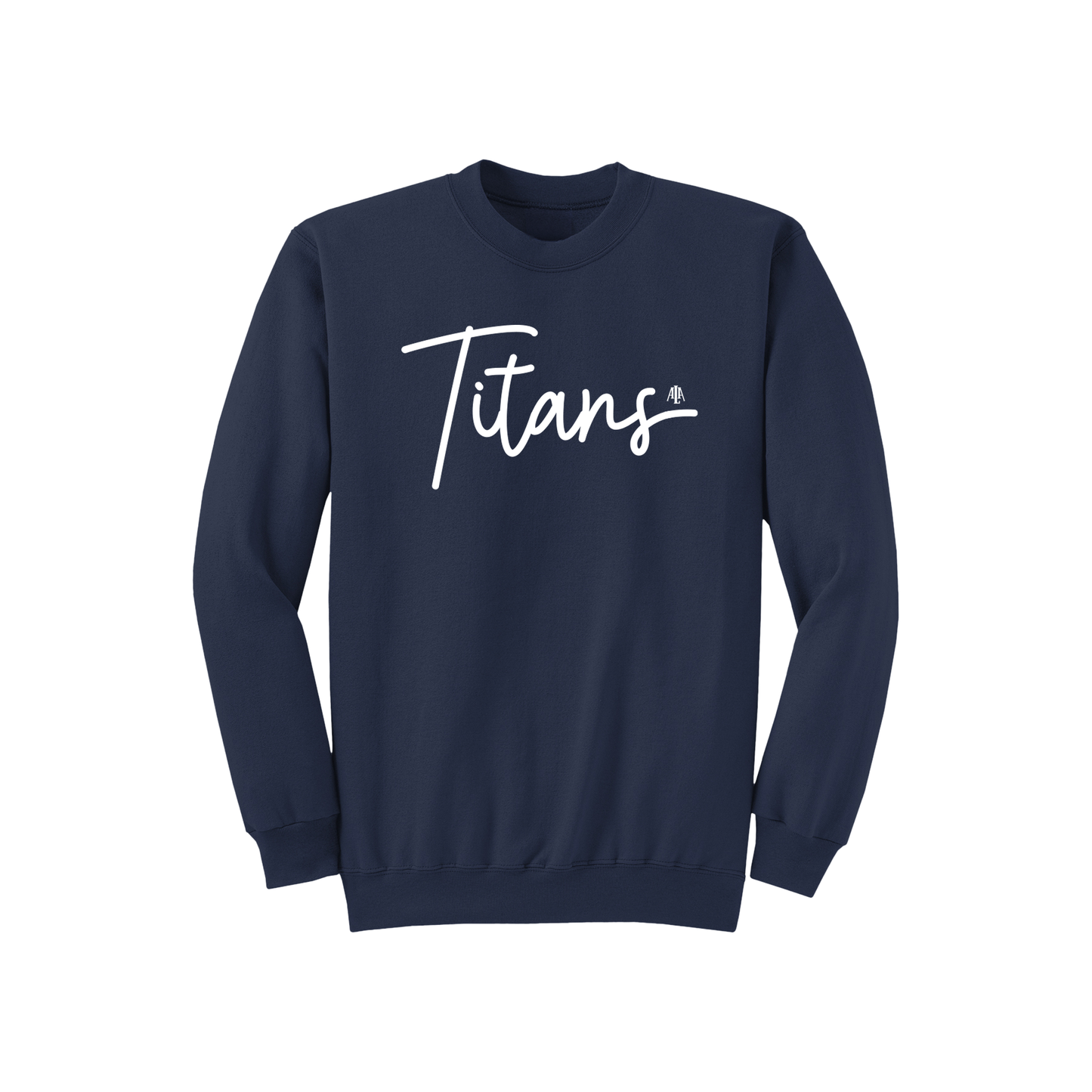 Adult Titans Script Crewneck