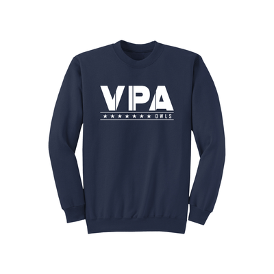 Adult VPA Starred Mascot Crewneck