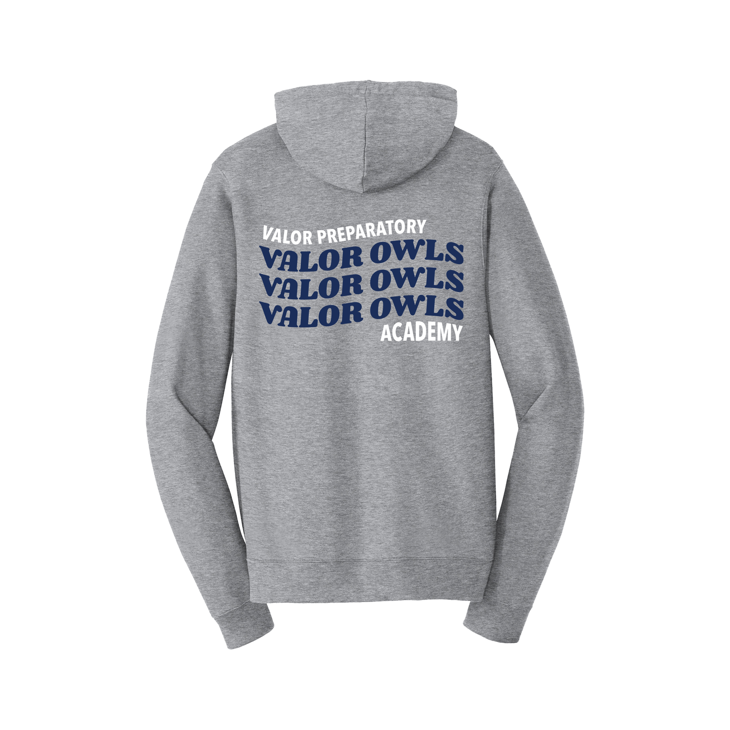 Adult VPA Owls Wavy Full Zip Hoodie