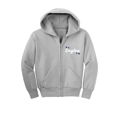 Youth BCS Eagles Spirit Full Zip Hoodie