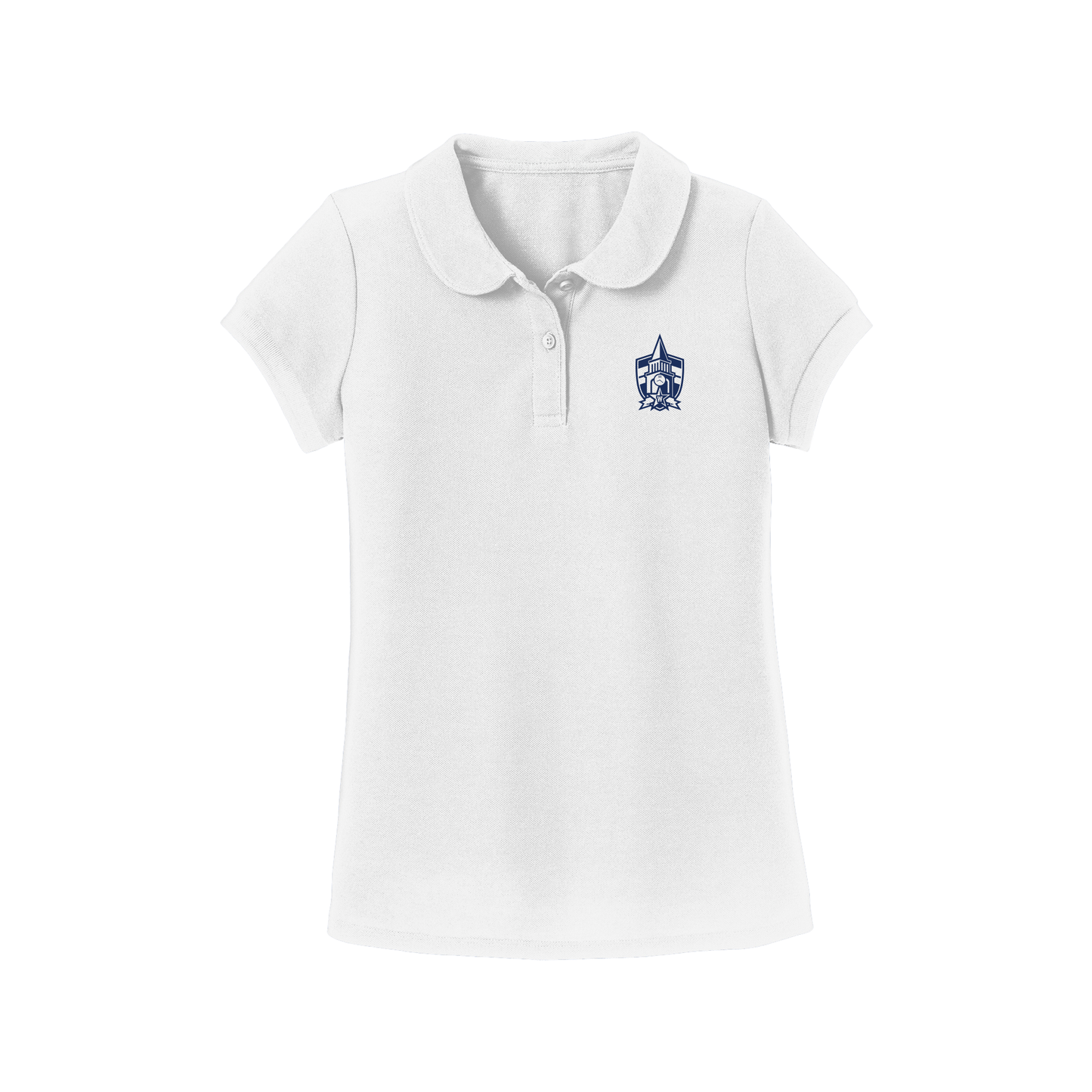 Girls WPA Discontinued Port Authority Polo