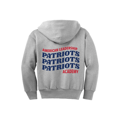 Youth Patriots Wavy Full Zip Hoodie