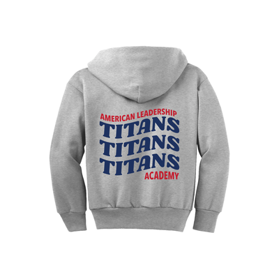 Youth Titans Wavy Full Zip Hoodie