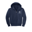 Youth BCS Eagles Wavy Full Zip Hoodie