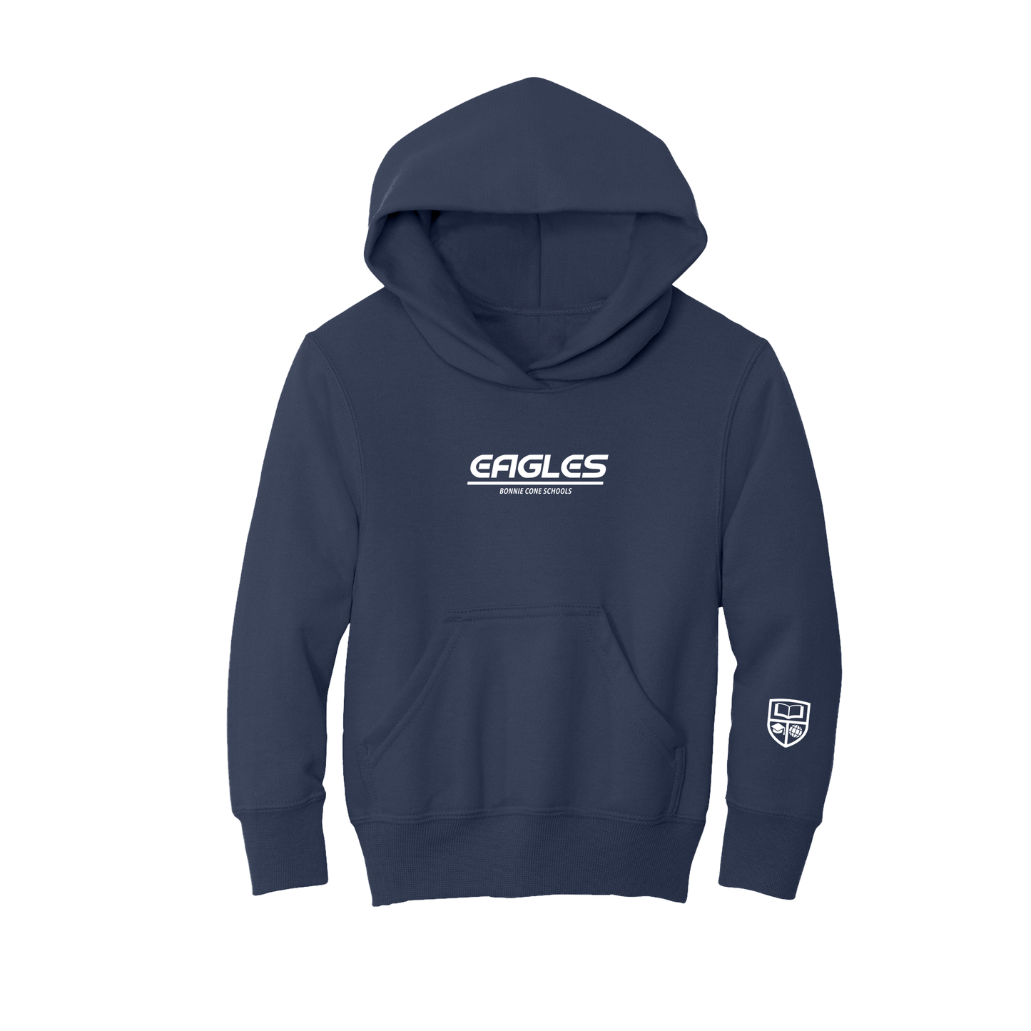 Youth BCS Eagles Hero Pull Over Hoodie