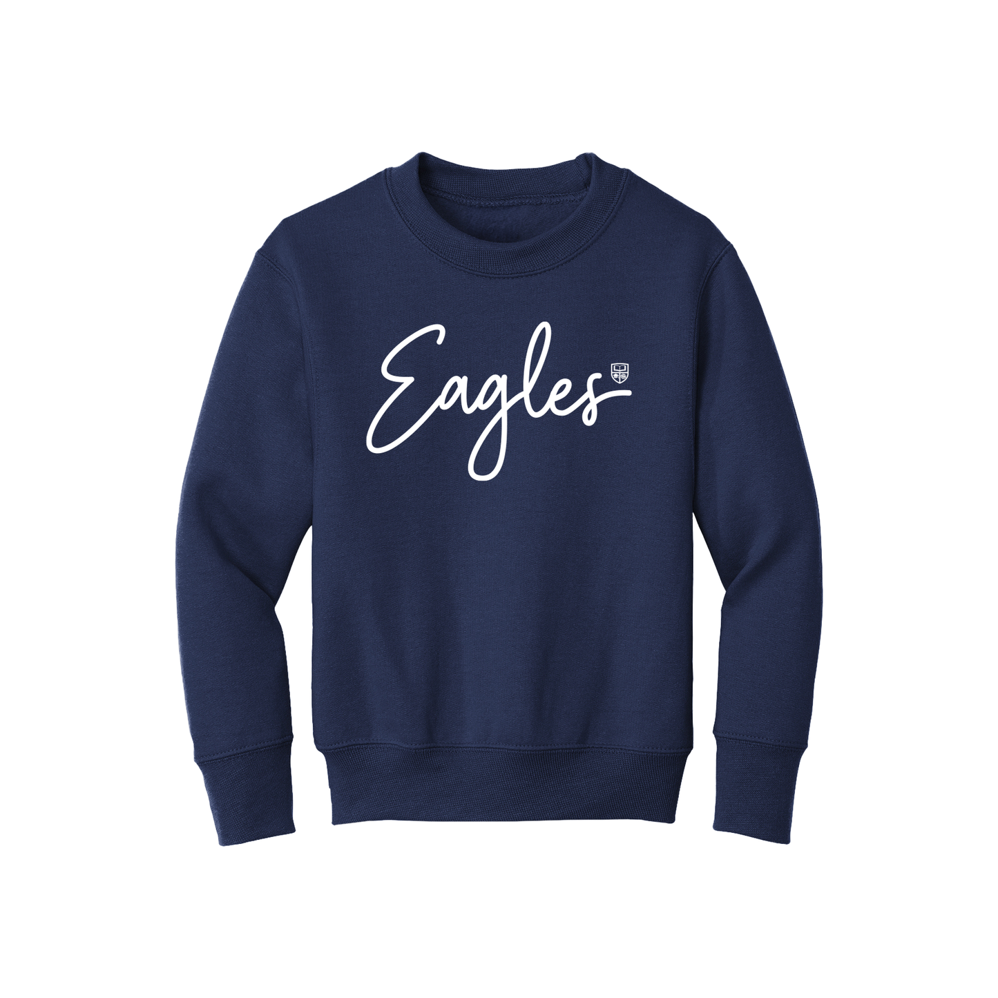 Youth BCS Script Crewneck Sweatshirt