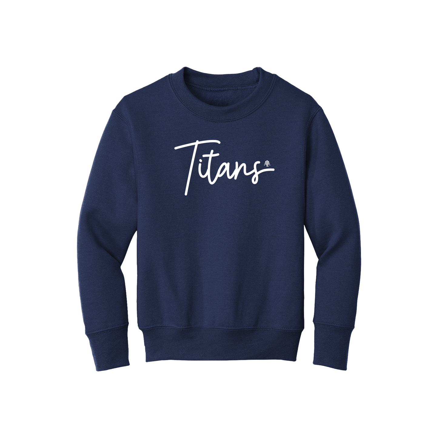 Youth Titans Script Crewneck