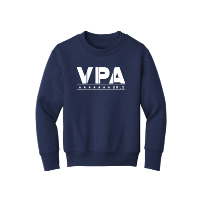 Youth VPA Starred Mascot Crewneck