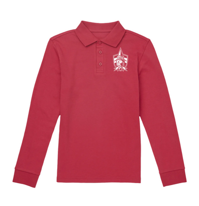 Youth WPA Long Sleeve Polo